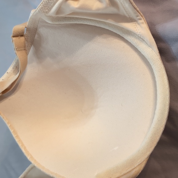 Women's Size 36D Unbranded Cream Padded Pushup Bra with Underwire - Picture 6 of 11